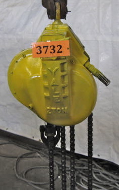 2 TON ... ELECTRIC HOIST (YALE) ... (3) PHS